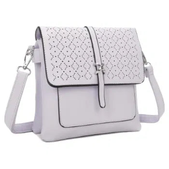 Sophie 3 Compartment Shoulder Bag - Lavender