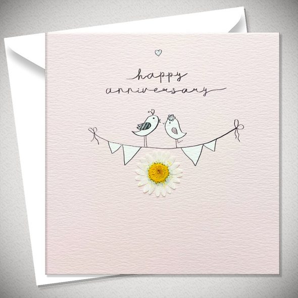 Happy Anniversary Daisy Card