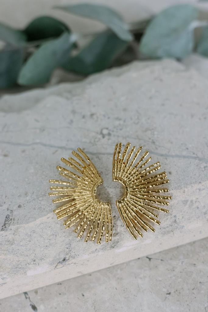 Sunray Earring In Gold