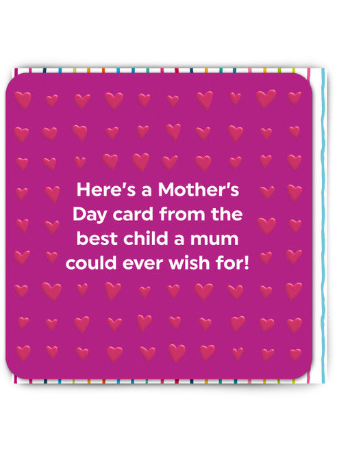 Best Child Mothers Day Card