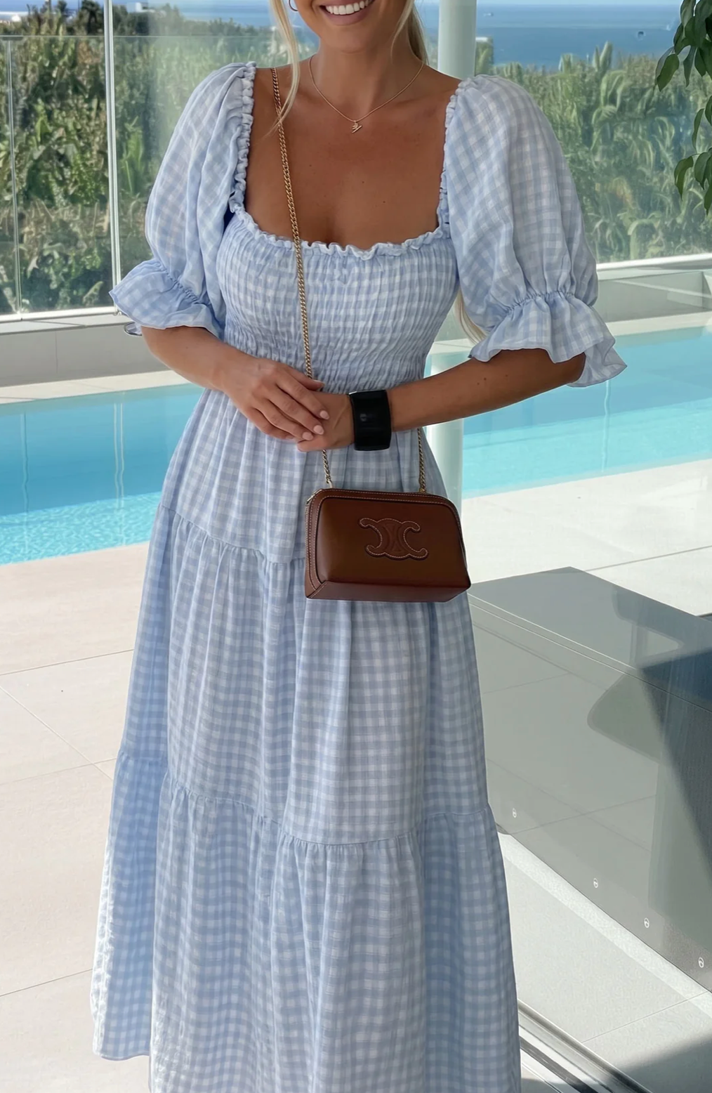Sorento Gingham Dress