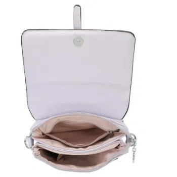 Sophie 3 Compartment Shoulder Bag - Lavender