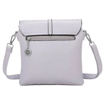 Sophie 3 Compartment Shoulder Bag - Lavender