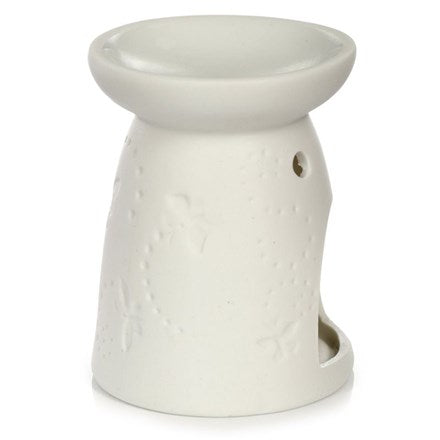 Butterfly Embossed Ceramic Wax Burner