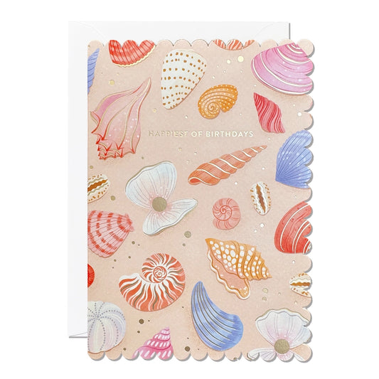 Shells Happiest Of Birthdays Card