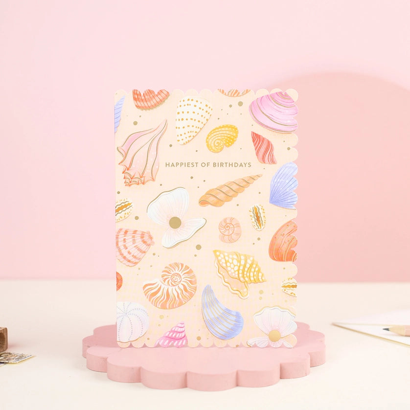 Shells Happiest Of Birthdays Card