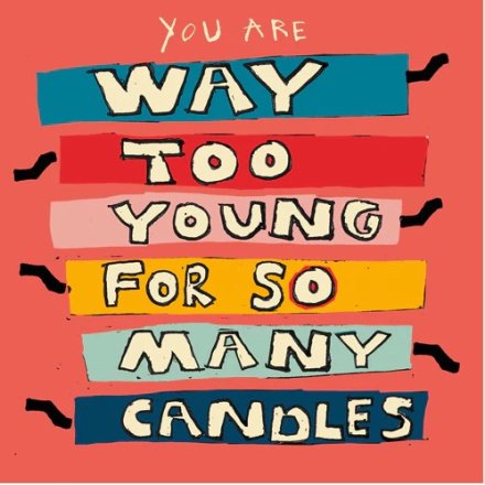 So Many Candles Birthday Card