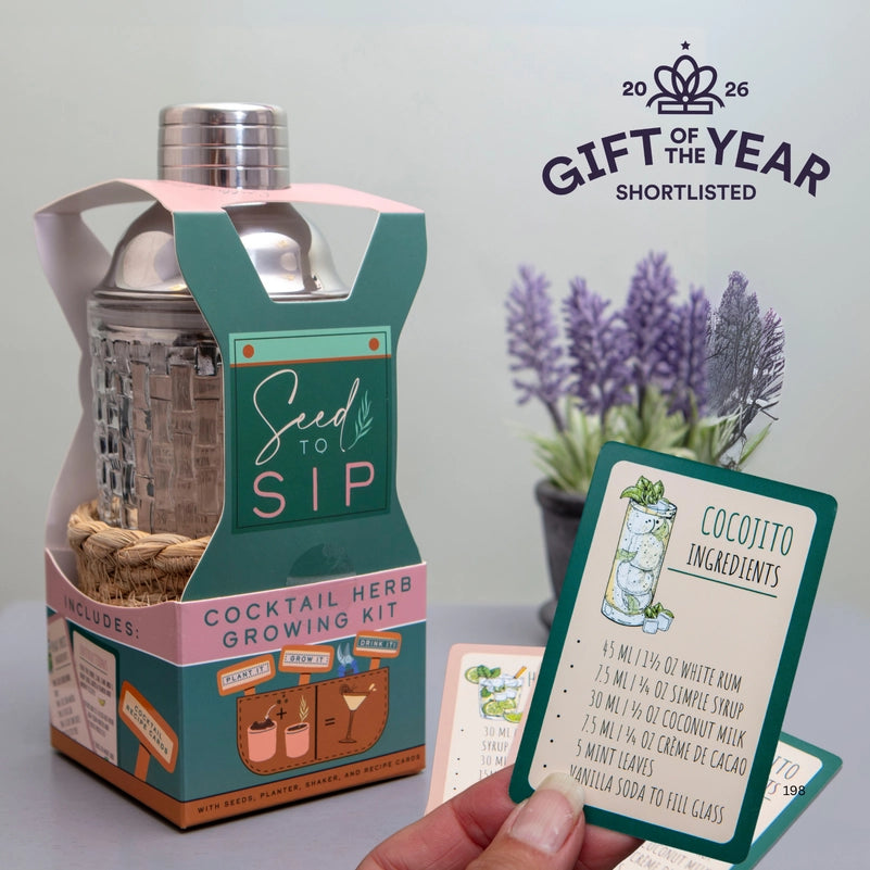 Seed To Sip Home Grown Cocktails Set