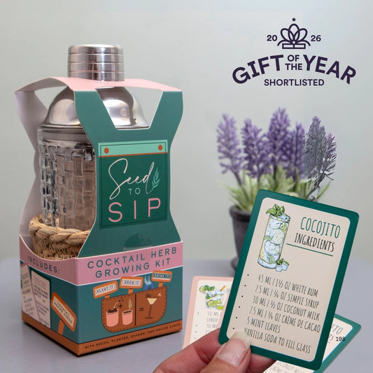 Seed To Sip Home Grown Cocktails Set