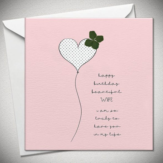 Wife Birthday Botanicals Card