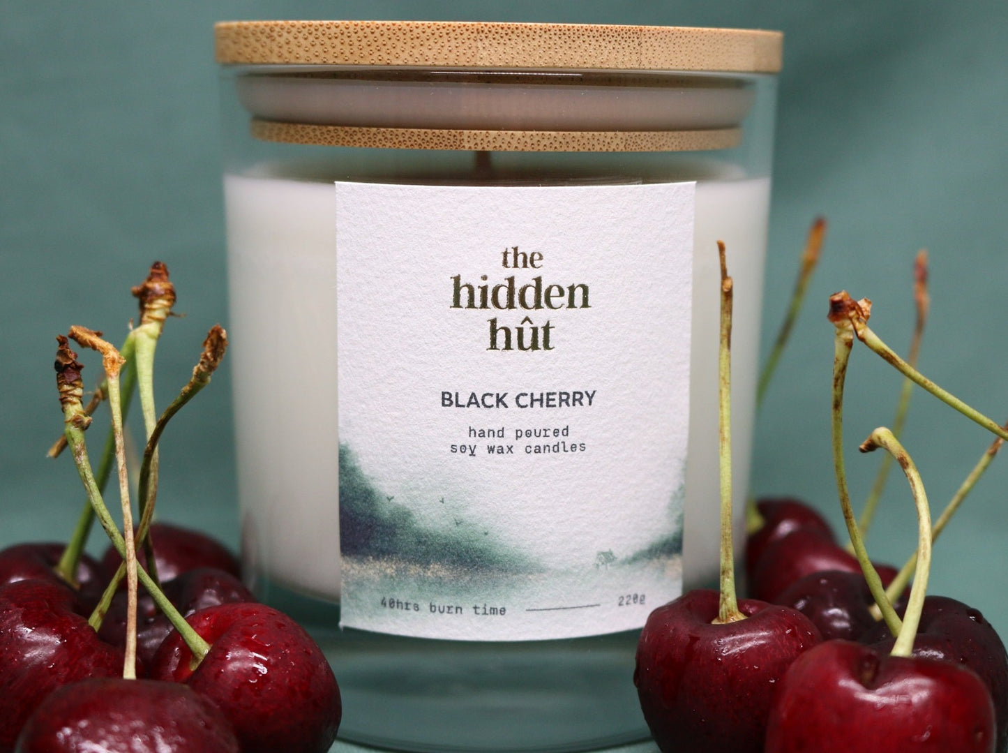 Black Cherry 220g Candle