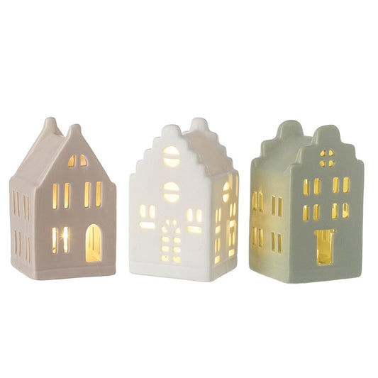 Assorted Ceramic Light Up House