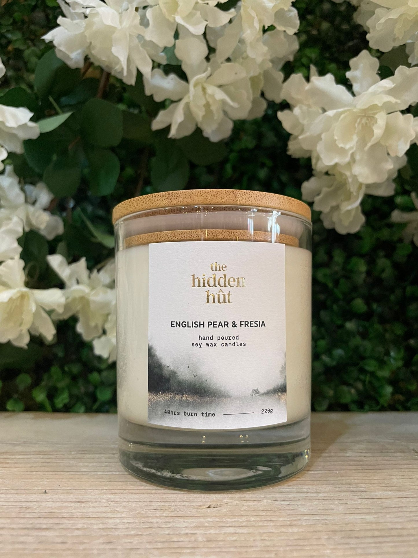 English Pear & Fresia 220g Candle