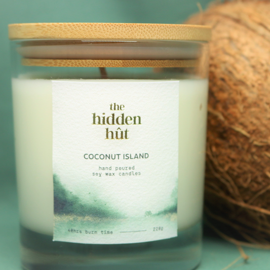 Coconut Island 220g Candle