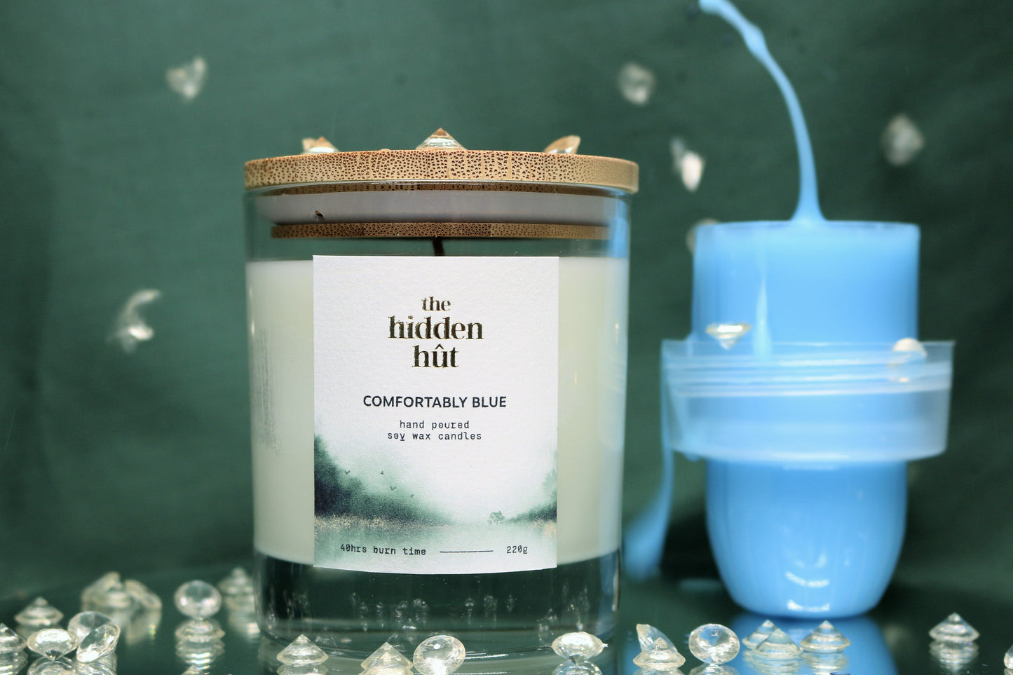 Comfortably Blue 220g Candle