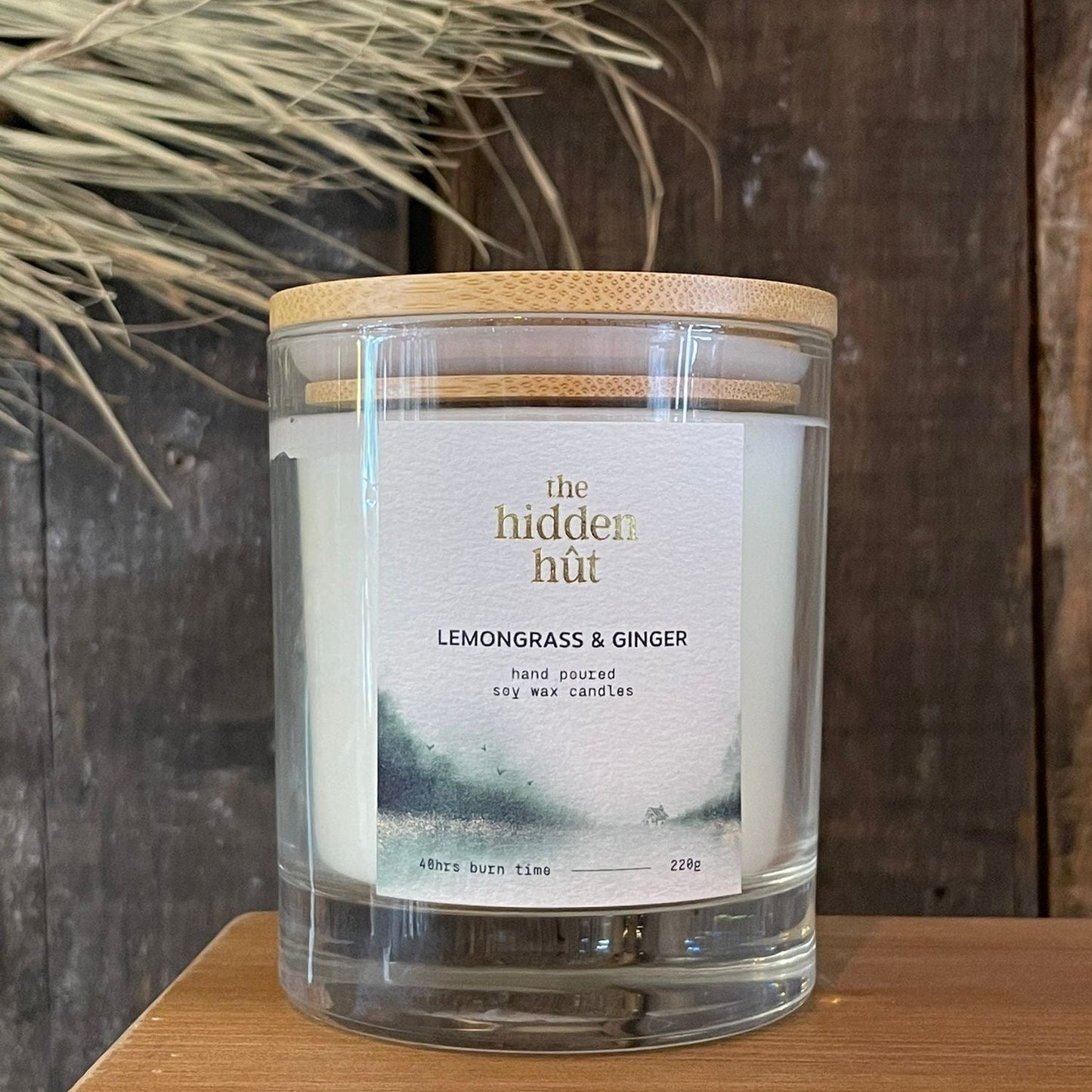 Lemongrass & Ginger 220g Candle