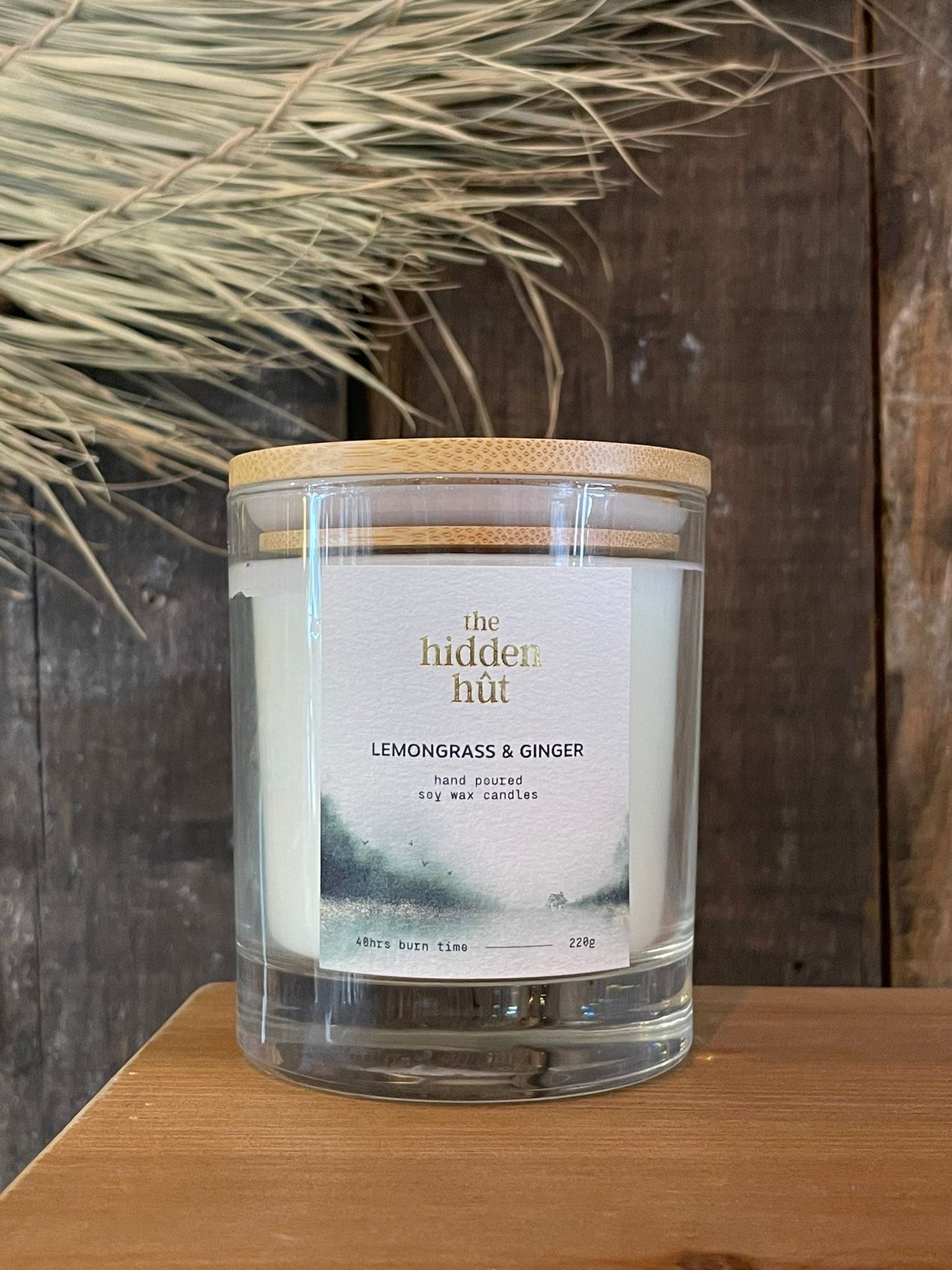 Lemongrass & Ginger 220g Candle