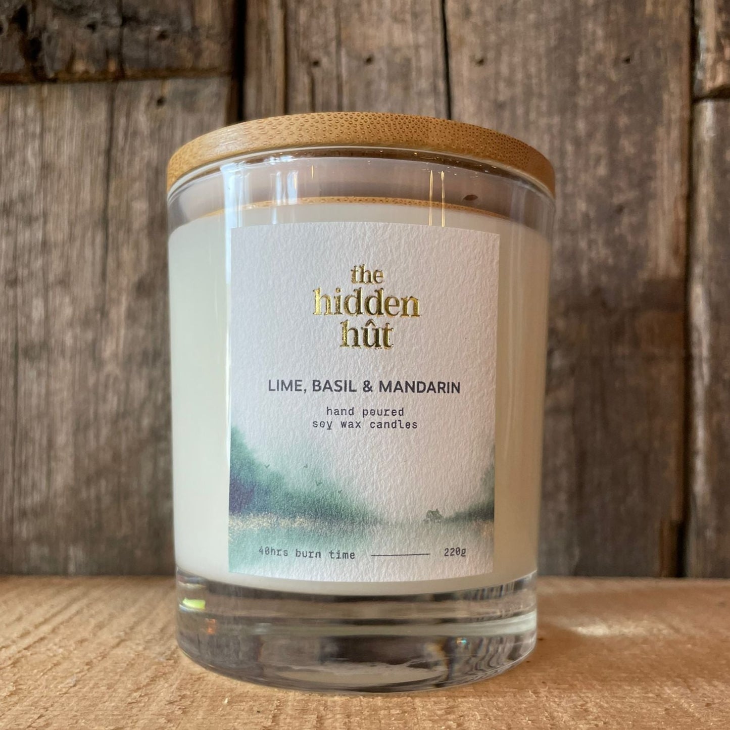 Lime, Basil & Mandarin 220g Candle