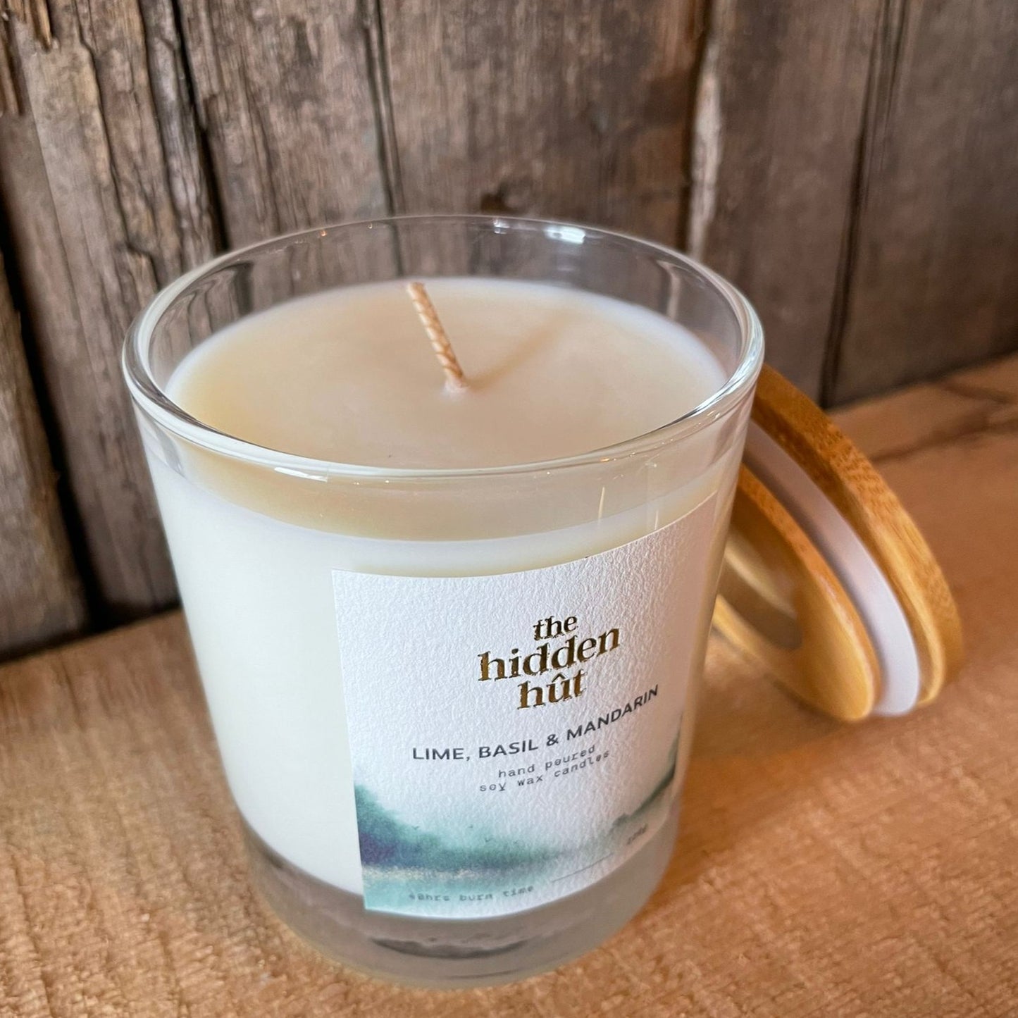 Lime, Basil & Mandarin 220g Candle