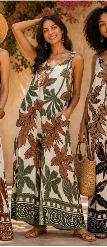 Palma Wide Leg Jump suit