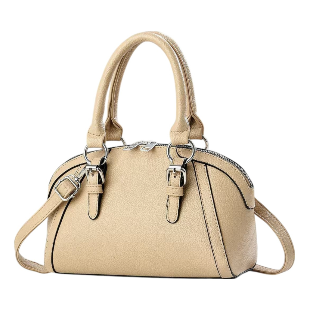 Cambridge top handle bag silver hardware