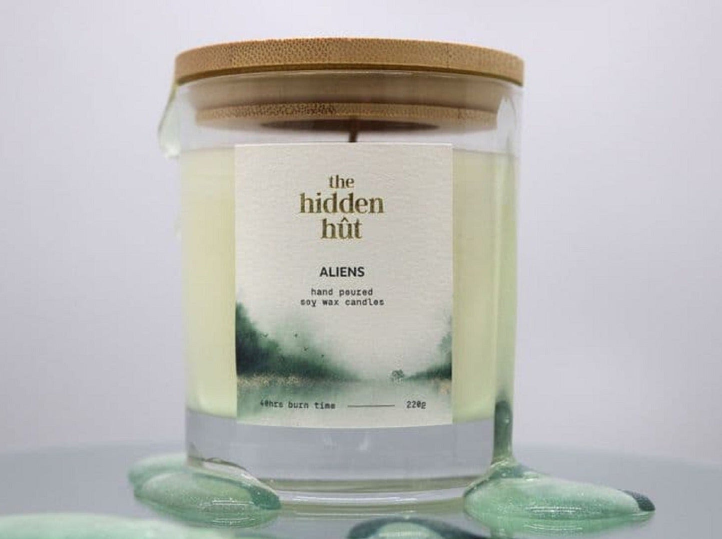 Aliens 220g Candle