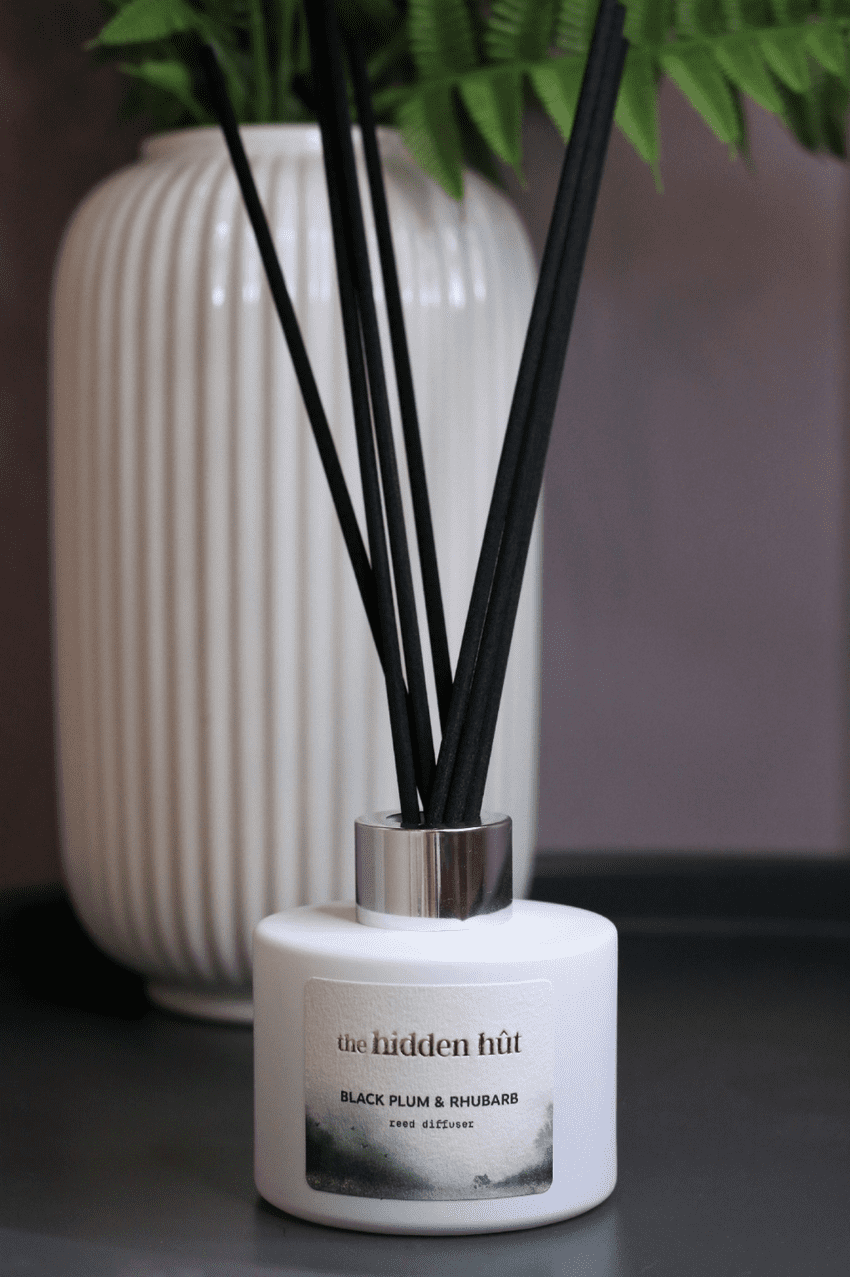 Black Plum & Rhubarb 100ml Reed Diffuser