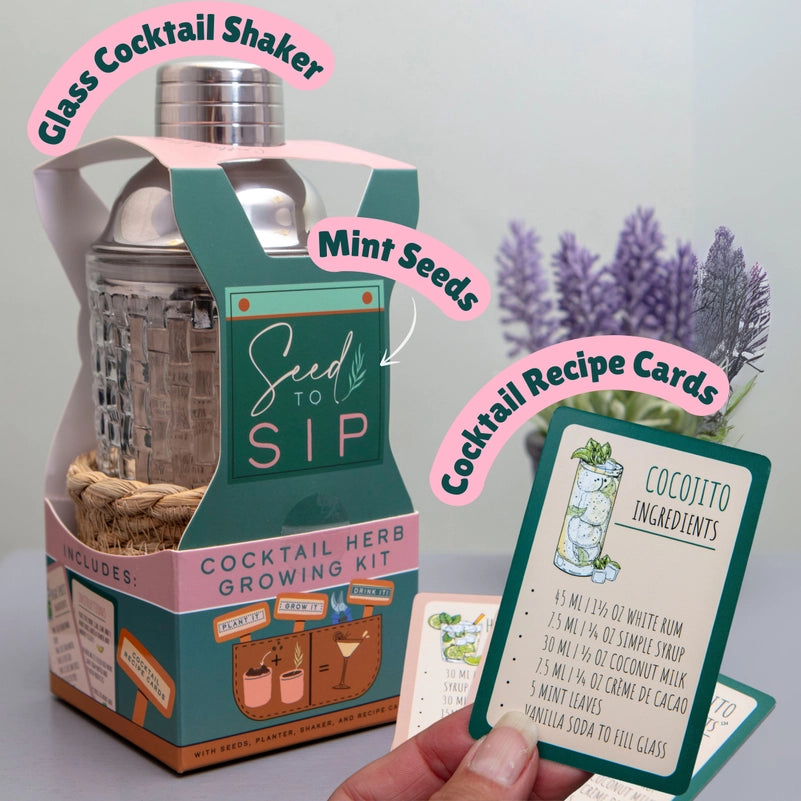 Seed To Sip Home Grown Cocktails Set