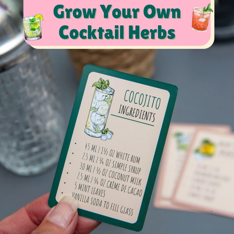 Seed To Sip Home Grown Cocktails Set