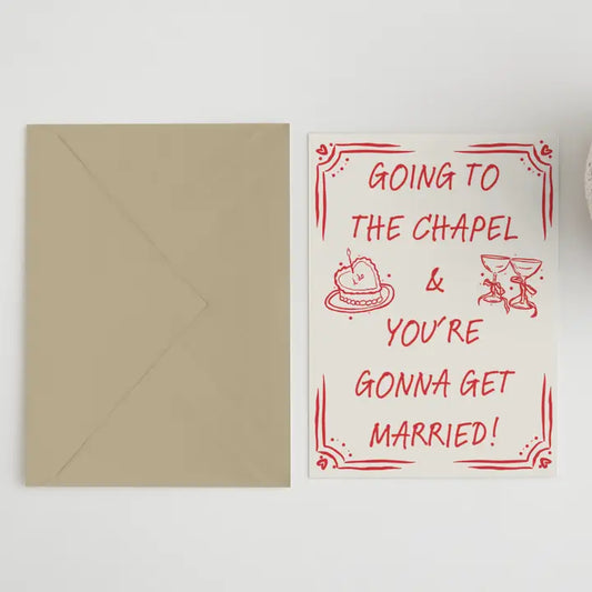 Going To The Chapel Greeting Card