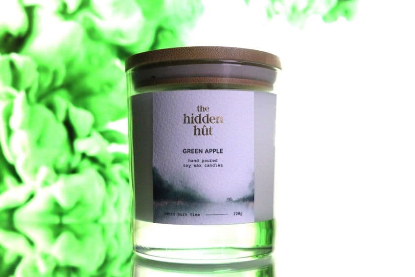 Green Apple 220g Candle