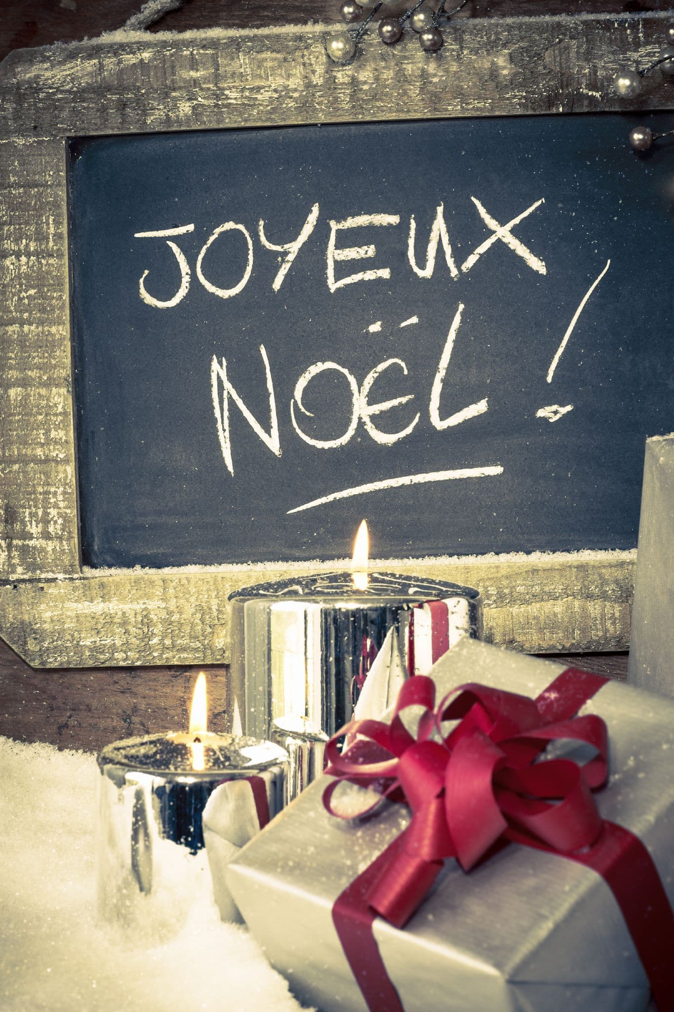 Joyeux Noel 220g Candle