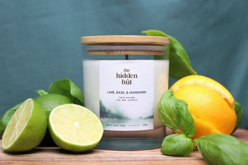 Lime, Basil & Mandarin 220g Candle